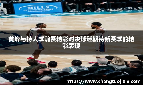 黄蜂与特人季前赛精彩对决球迷期待新赛季的精彩表现